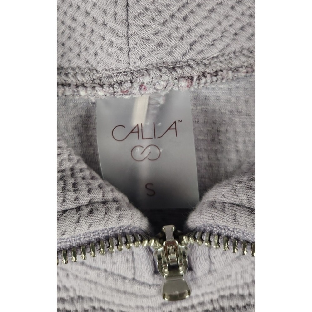 Calia S Carrie Underwood Purple‎ Quarter Zip High Neck Pullover Elevate Textured - Picture 3 of 11